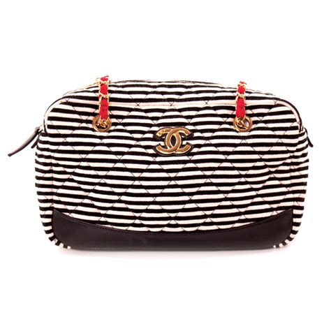 chanel camera case bag white